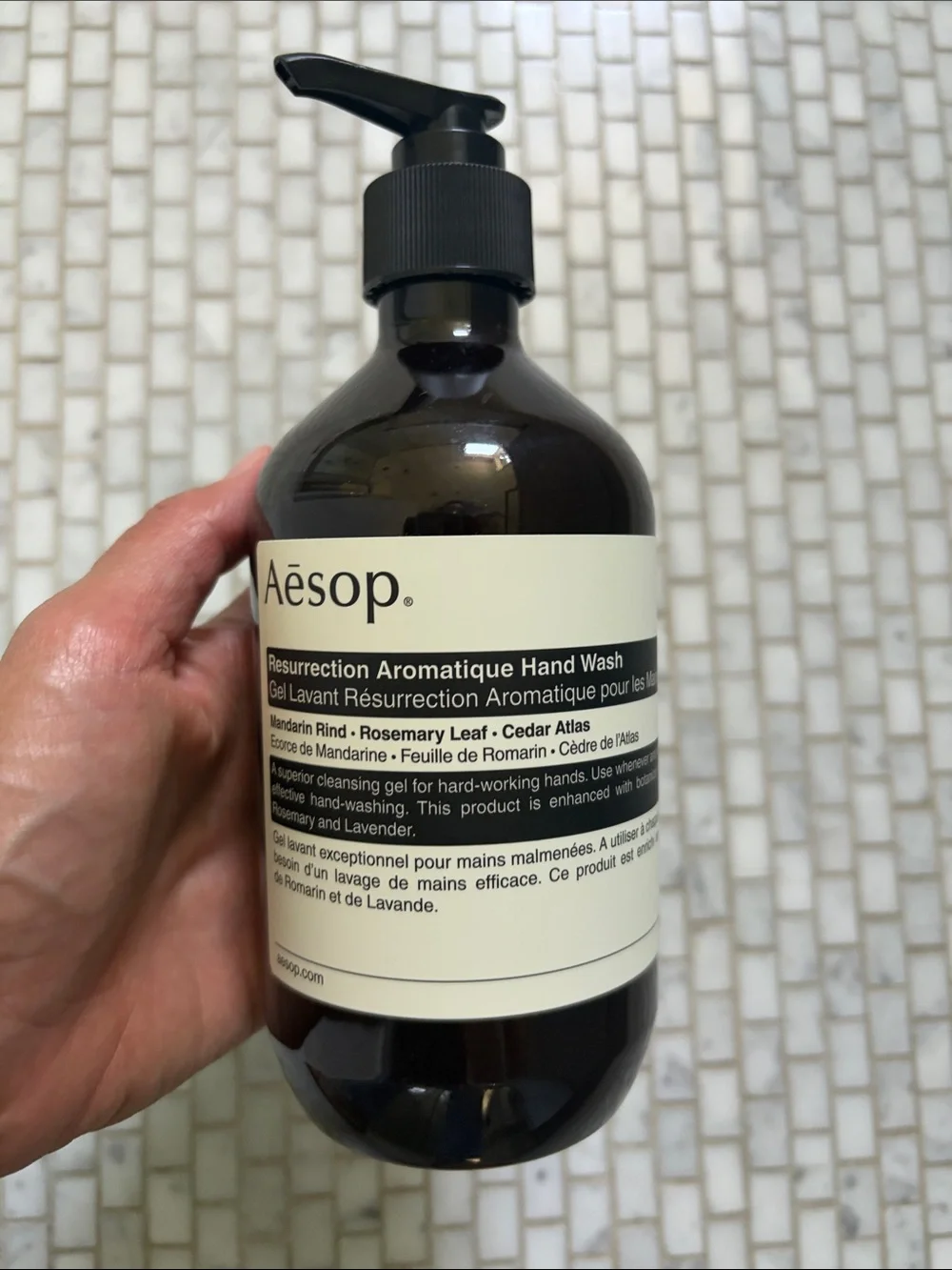 Aesop Resurrection Aromatique Hand Wash - 16.9 fl oz / 500ml - NEW